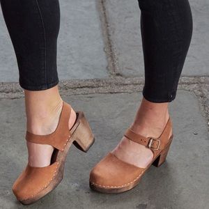 Lotta from Stockholm Highwood brown clogs Sz 40